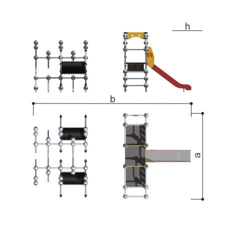 Игровой комплекс Romana 057.43.00 в Волгограде ВИНКО