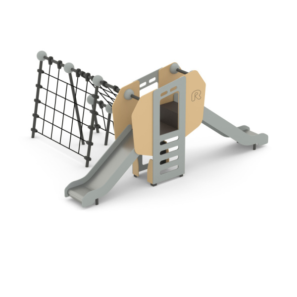 Игровой комплекс Romana 057.48.00 (бежевый/серый) (бетонирование)
