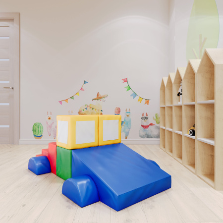 Мягкий игровой комплекс Romana «Машина» Мягкий игровой комплекс Romana «Машина»