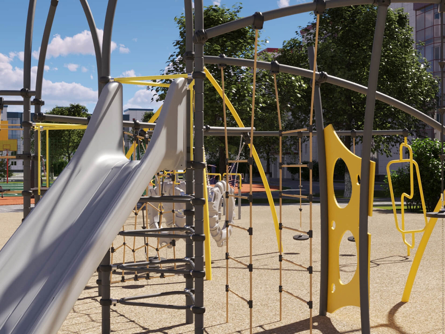 Новая серия детских игровых комплексов «Дуги» от Romana в Волгограде фото от компании ВИНКО. Интернет-магазин➥i-fun.ru