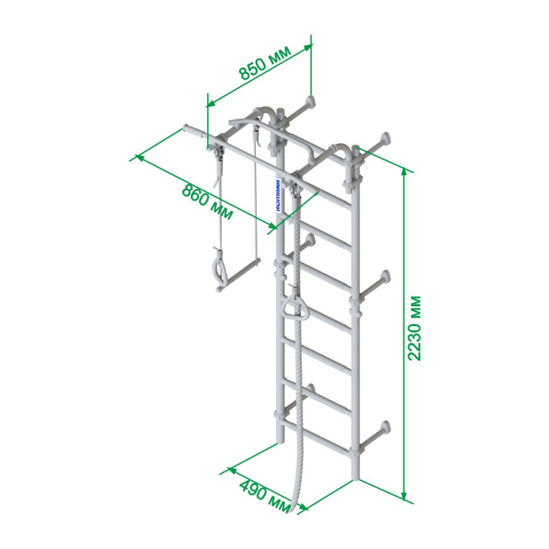 Домашний спортивный комплекс «Шведская стенка ROMANA Next Top» в Волгограде ВИНКО