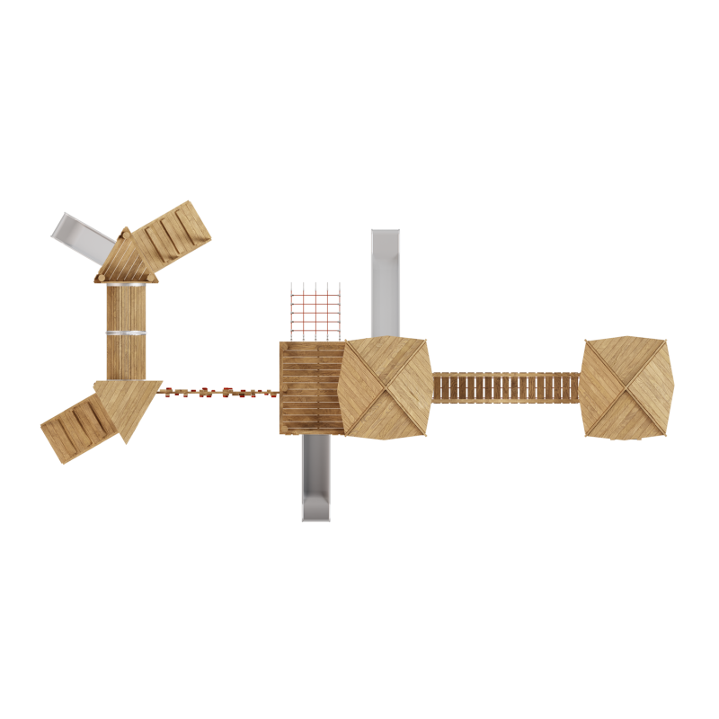 Комплекс с мостиком и горкой ELMAF 314490 в Волгограде ВИНКО