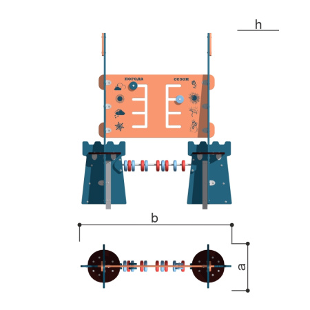 Бизиборд Романа 115.69.00 в Волгограде ВИНКО