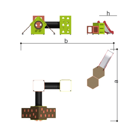 Игровой модуль Романа 115.48.00 в Волгограде ВИНКО