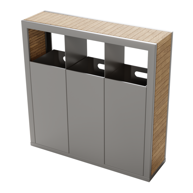 Урна для раздельного сбора мусора ELMAF 91006 в Волгограде ВИНКО Урна для раздельного сбора мусора ELMAF 91006 в Волгограде ВИНКО