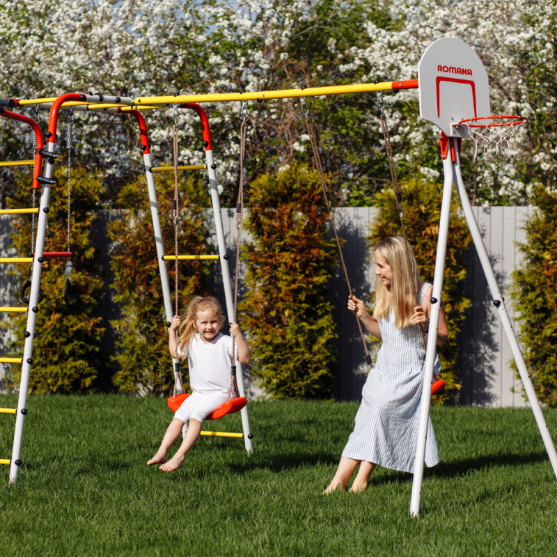Детский спортивный комплекс для дачи ROMANA Акробат - 2 в Волгограде ВИНКО