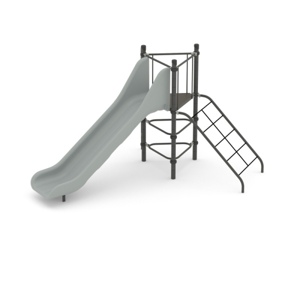 Игровой комплекс Романа 401.26.00 (черный/серый) (бетонирование)