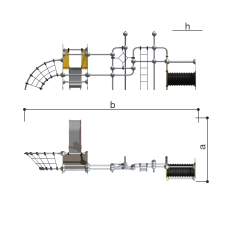 Игровой комплекс Romana 057.45.00 в Волгограде ВИНКО