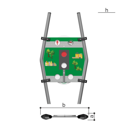 Бизиборд Romana 057.68.00 в Волгограде ВИНКО