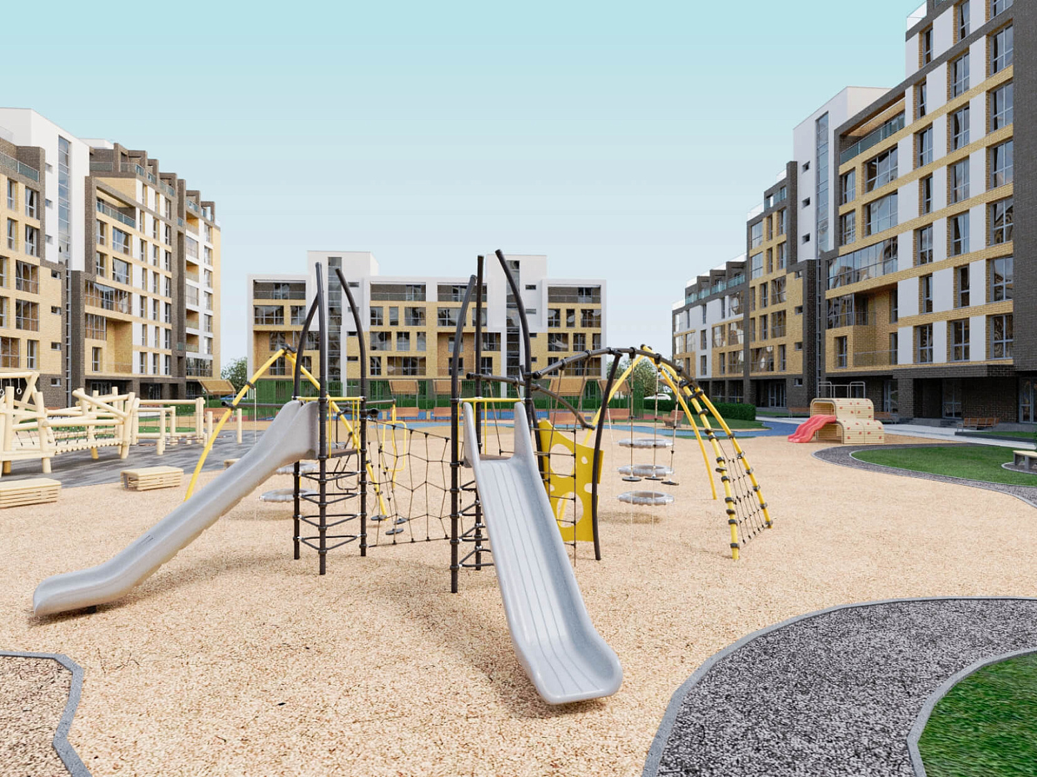 Новая серия детских игровых комплексов «Дуги» от Romana в Волгограде фото от компании ВИНКО. Интернет-магазин➥i-fun.ru