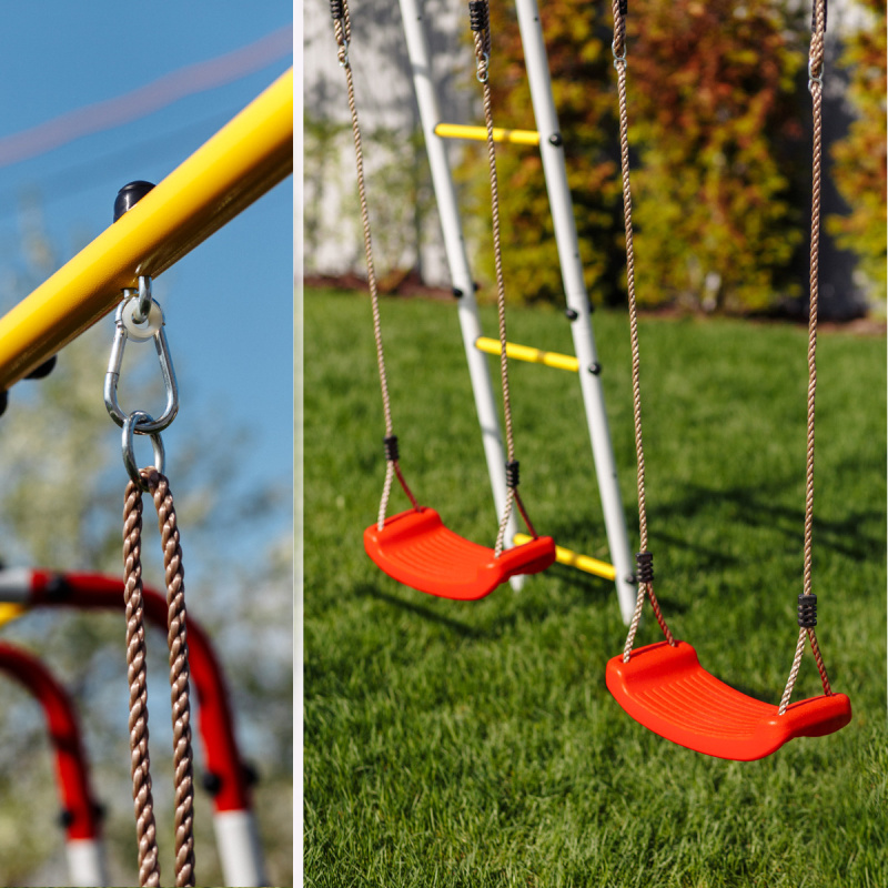 Детский спортивный комплекс для дачи ROMANA Богатырь Плюс 2 в Волгограде ВИНКО