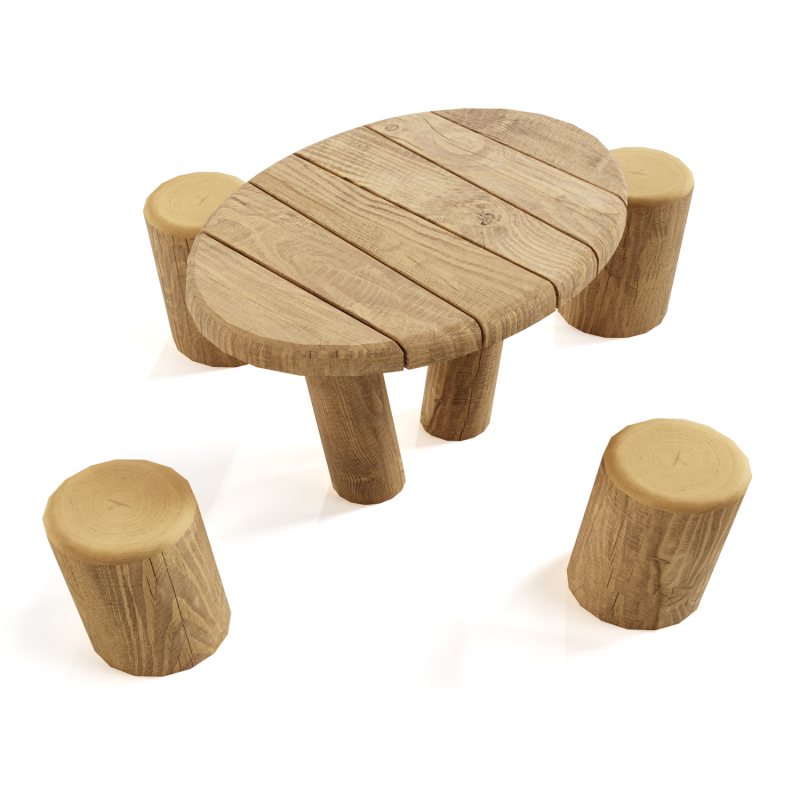 Столик с пеньками ELMAF 314473 в Волгограде ВИНКО