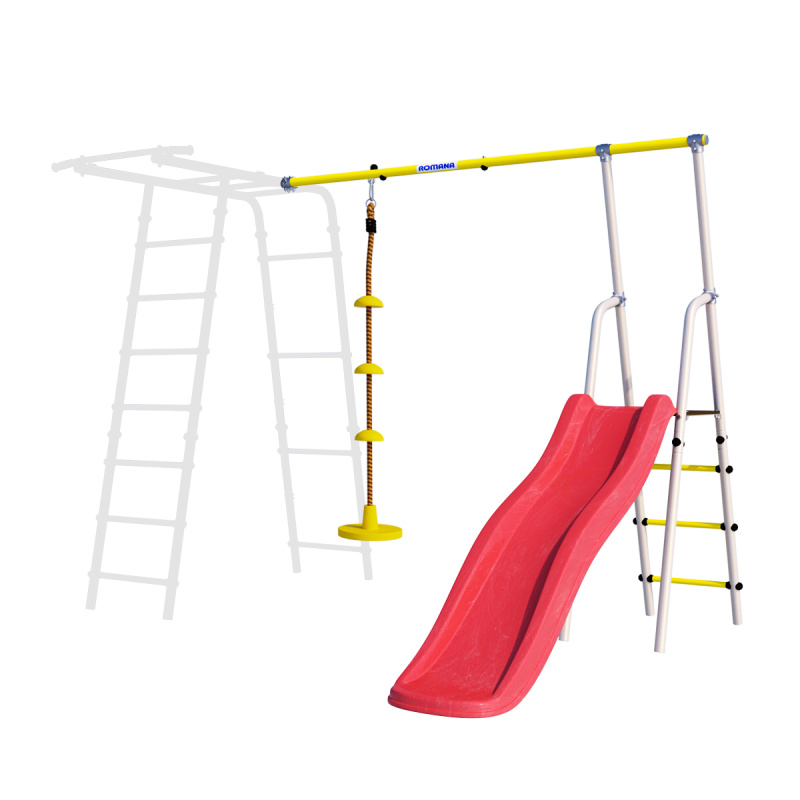 Дополнительный комплект с горкой к дачному комплексу ROMANA (для высоты балки качелей 2050 мм) в Волгограде ВИНКО