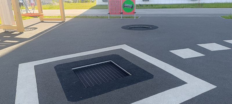 Батут встраиваемый квадратный ELMAF 314167.90 в Волгограде ВИНКО