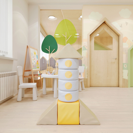 Мягкий игровой комплекс Romana «Ракета» Мягкий игровой комплекс Romana «Ракета»